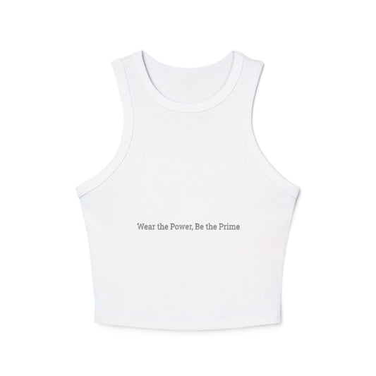 Women's Micro Rib Racer Tank Top